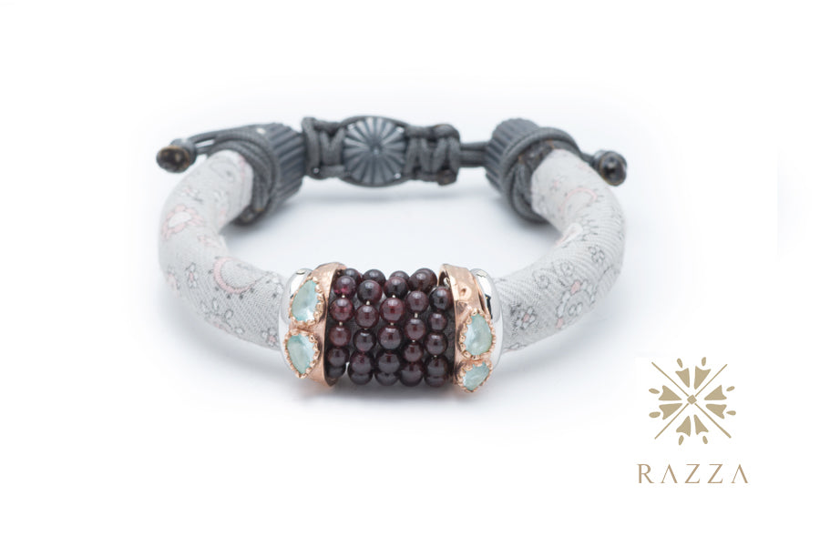 Pulseira City 246/2 cor Bege